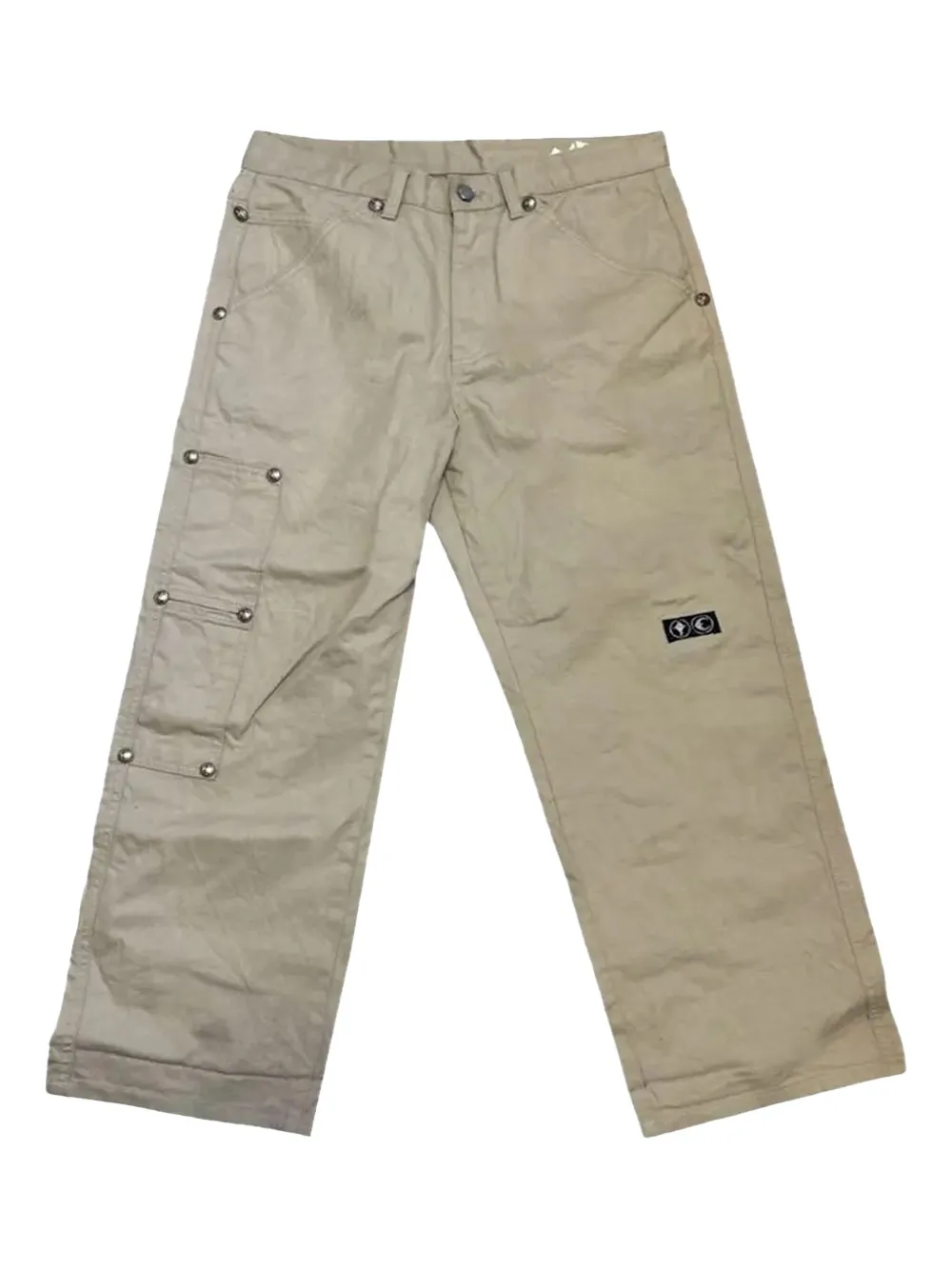 THUG CLUB straight-leg trousers | Neutrals | Image 1