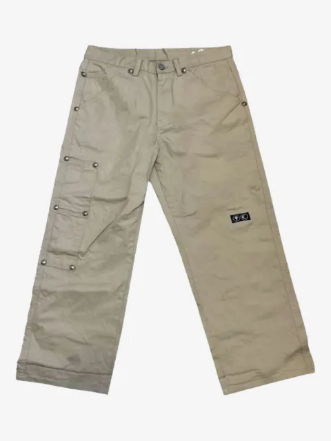 THUG CLUB pantalon à coupe droite