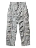 THUG CLUB Clouded Line GOB trousers - Grey