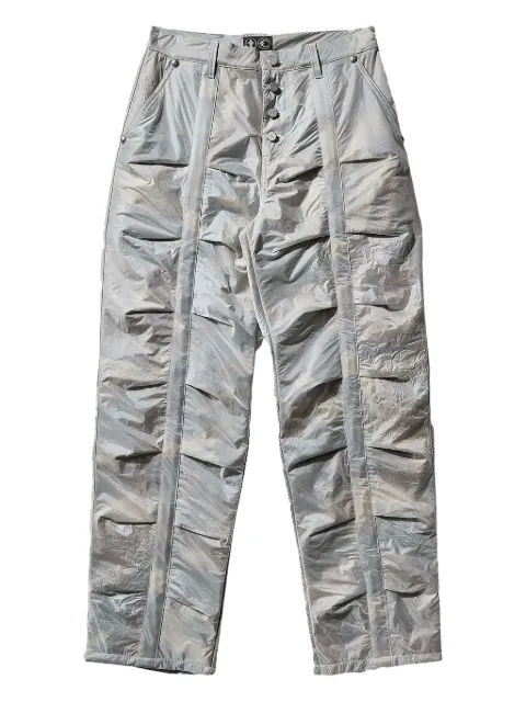 THUG CLUB  Clouded Line GOB trousers