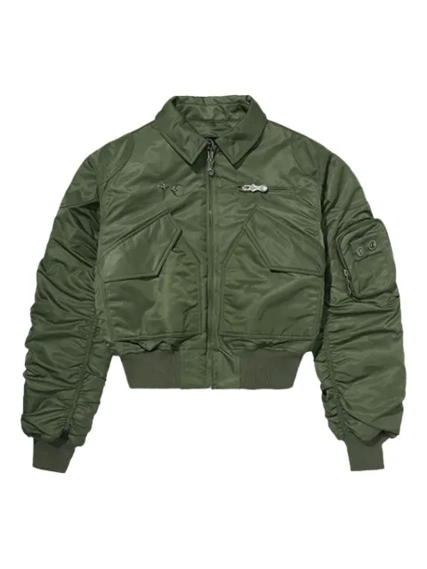 THUG CLUB A Wingless Bird "Green" bomber jacket