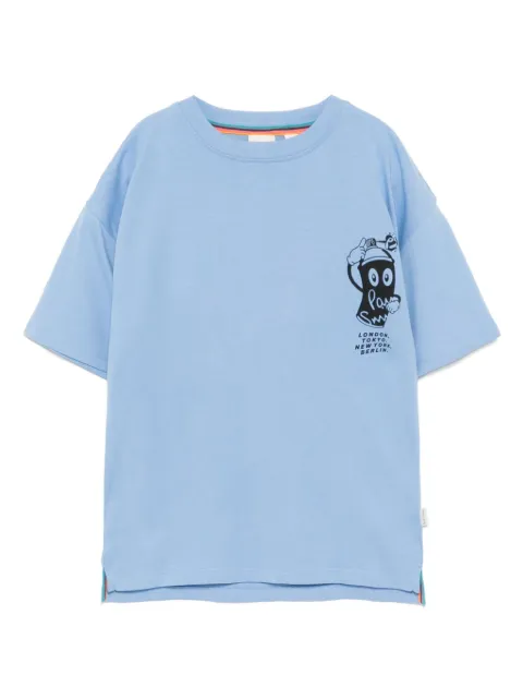 Paul Smith Junior playera con estampado gráfico