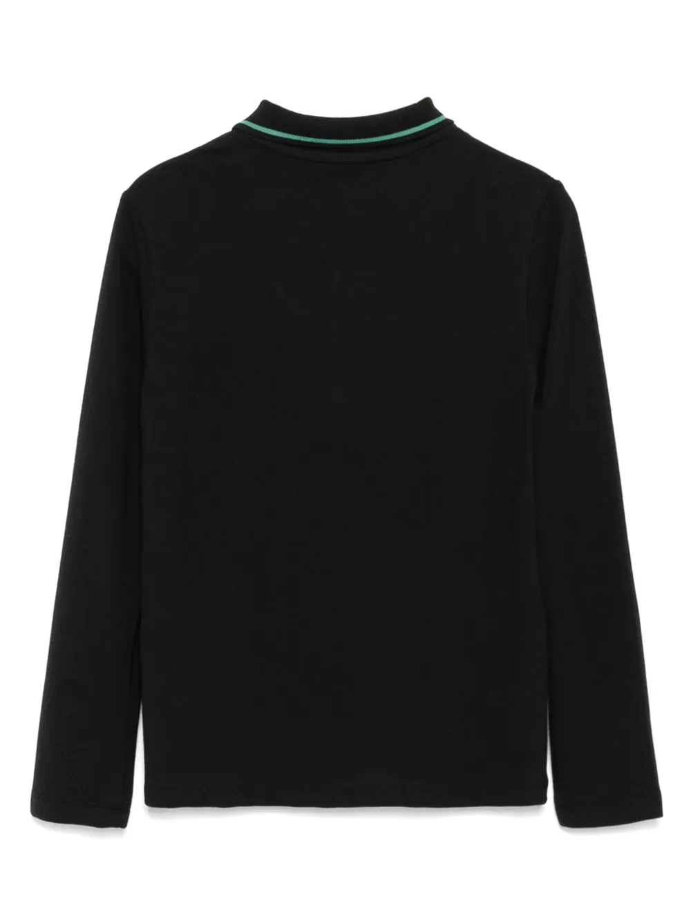 Paul Smith Junior Poloshirt met geborduurd logo Zwart