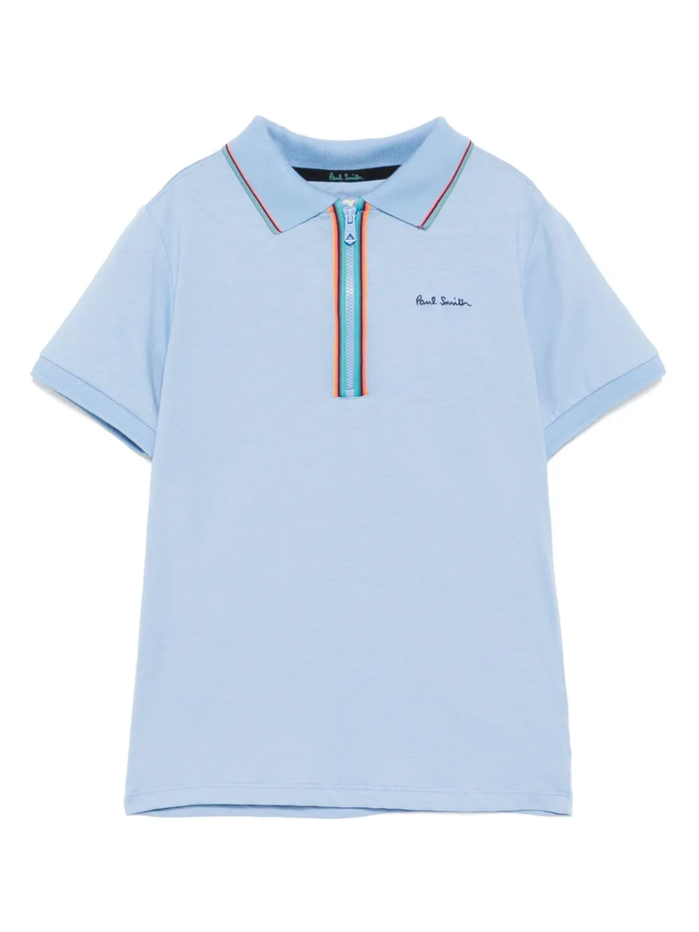 Paul Smith Junior Kids' Logo-embroidered Polo Shirt