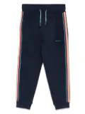Paul Smith Junior logo-print pants - Blue