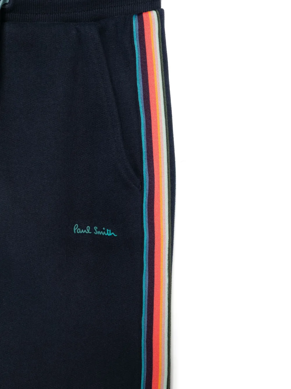 Paul Smith Junior Broek met logoprint Blauw