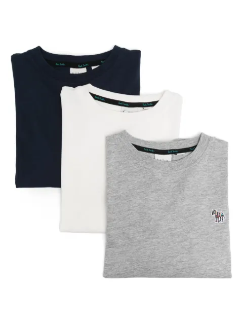Paul Smith Junior lot de trois t-shirts à patch logo