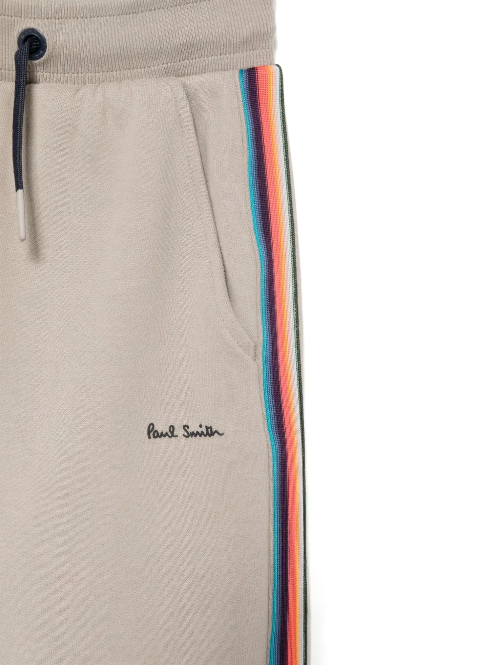 Paul Smith Junior Broek met logoprint Grijs