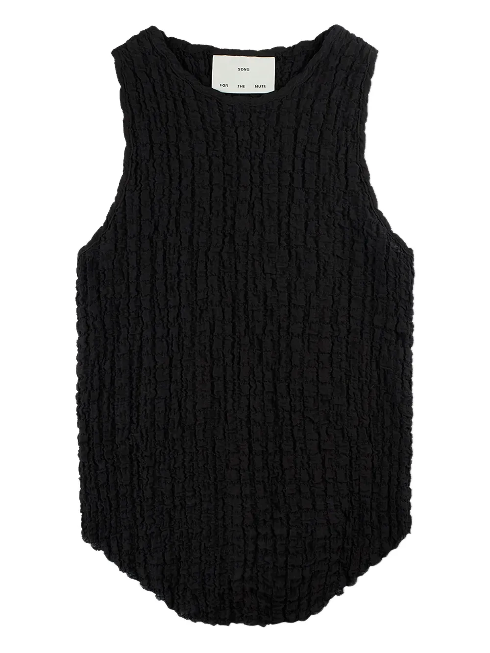 SONG FOR THE MUTE RUFFLED TANK TOP 