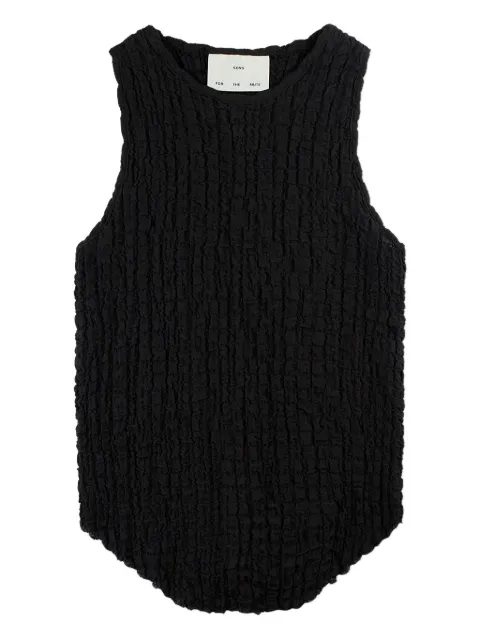 Song For The Mute ruffled tank top