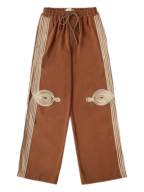 Song For The Mute Appliqué track pants