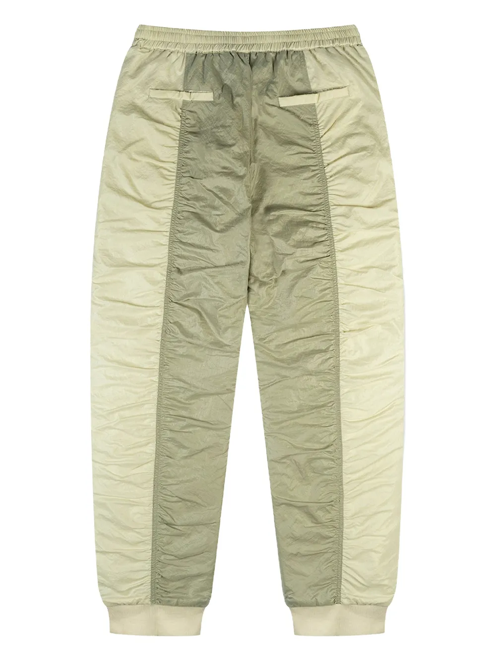 THUG CLUB Double Flying Bio Beige track pants