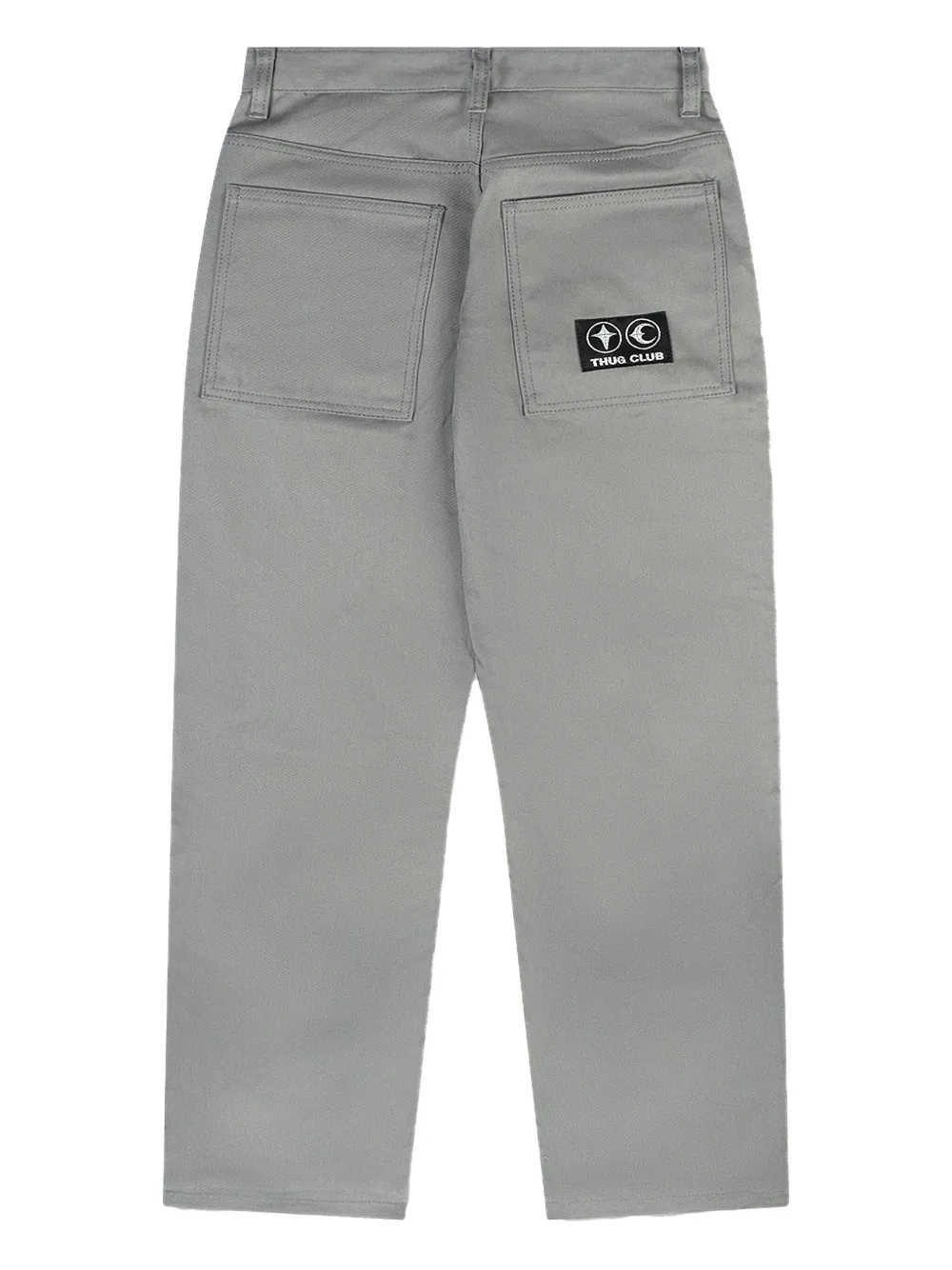 straight-leg trousers