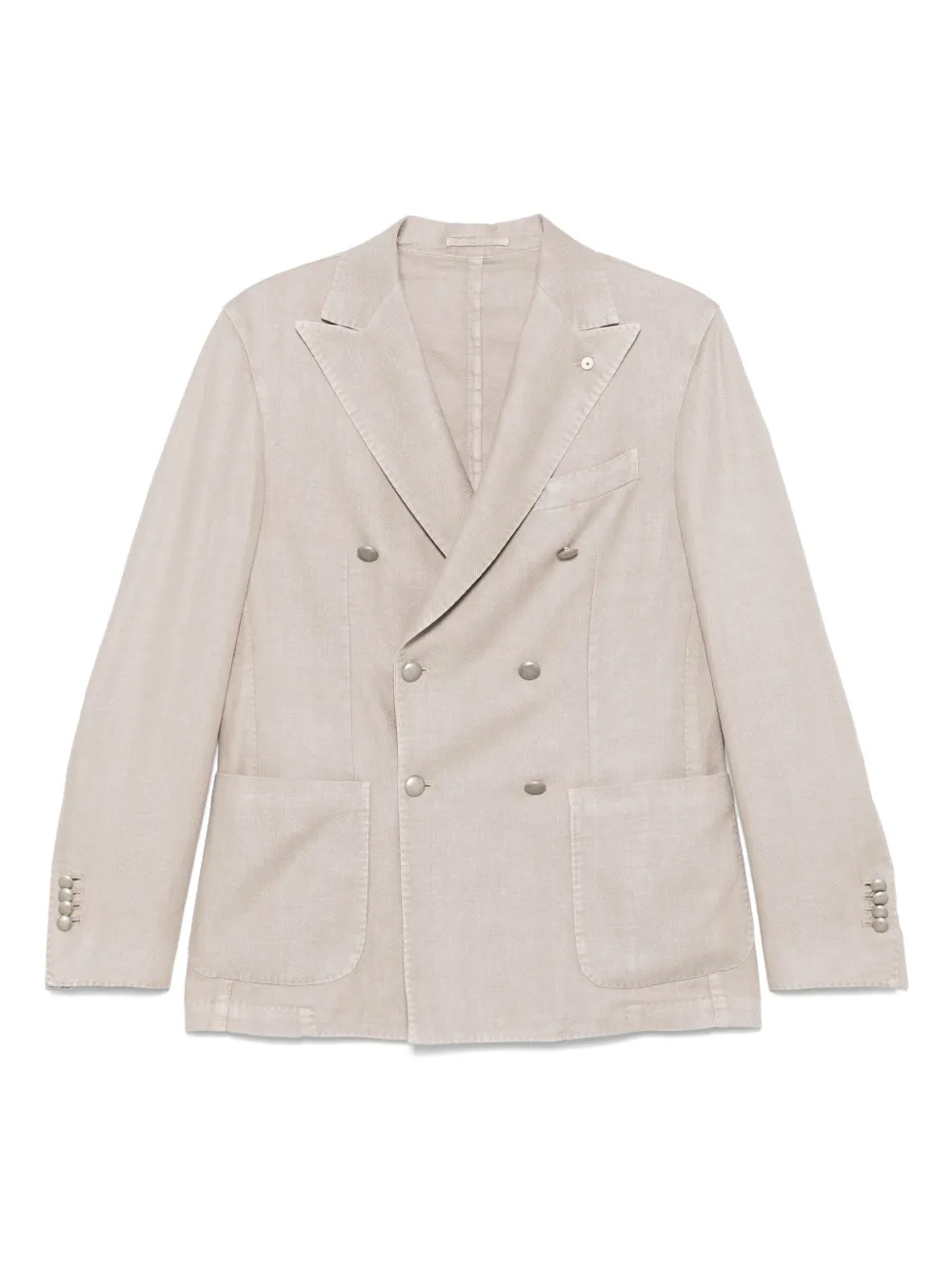 LUIGI BIANCHI MANTOVA blazer con doble botonadura | neutro | Image 1