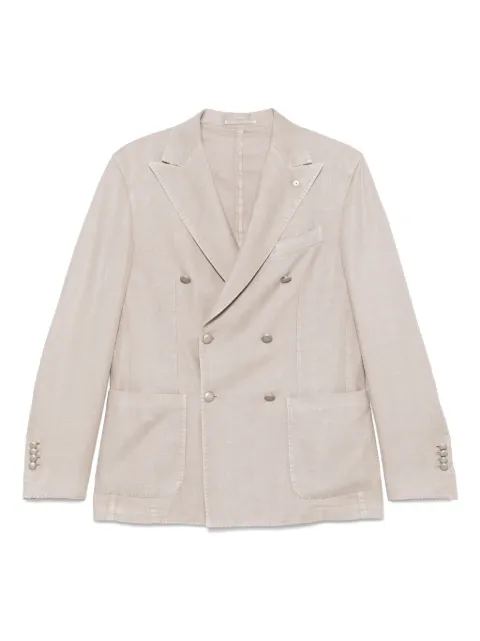 LUIGI BIANCHI MANTOVA double breasted blazer