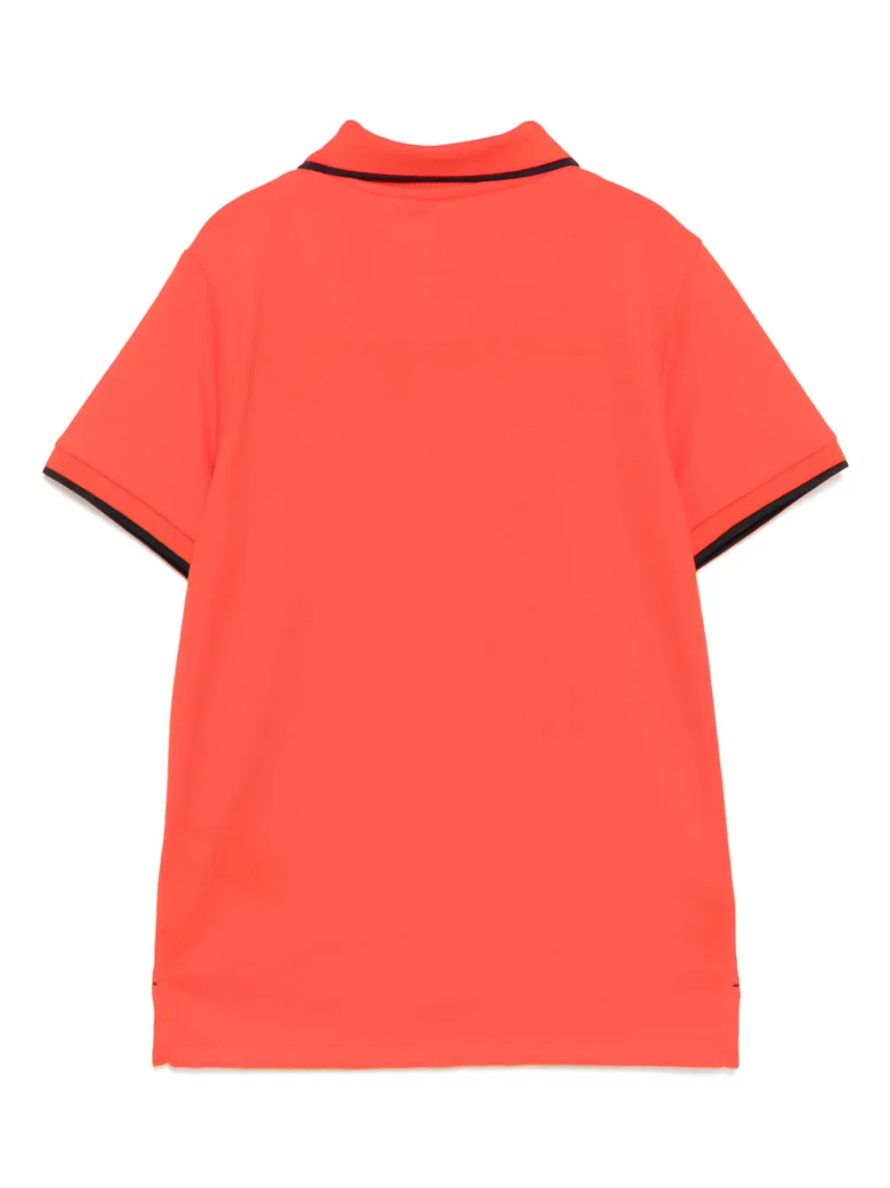 Paul Smith Junior Poloshirt met geborduurd logo Rood