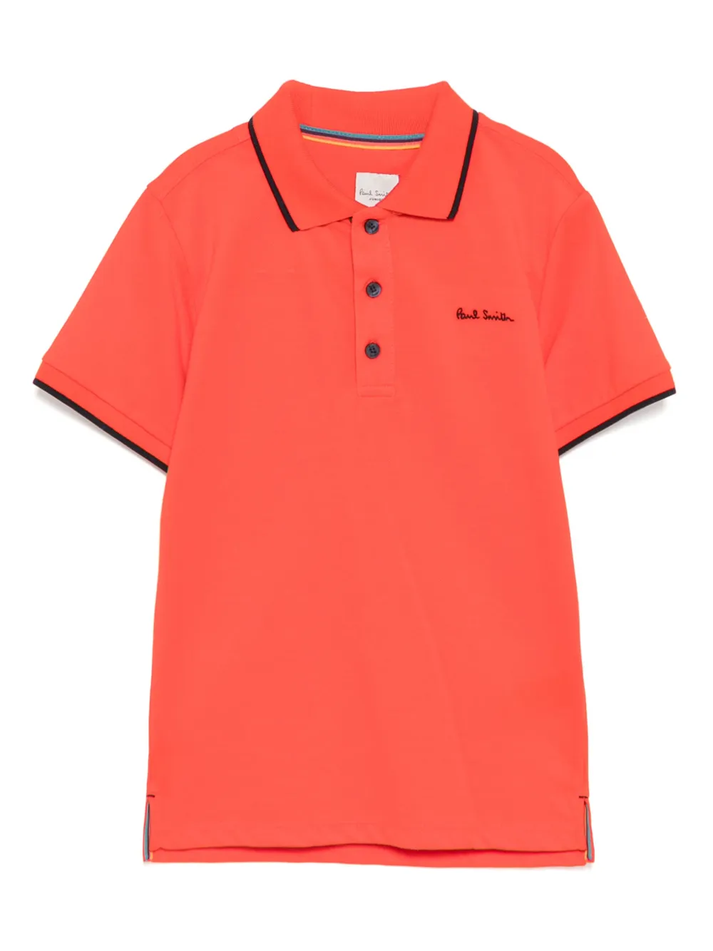 Paul Smith Junior Kids' Logo-embroidered Polo Shirt