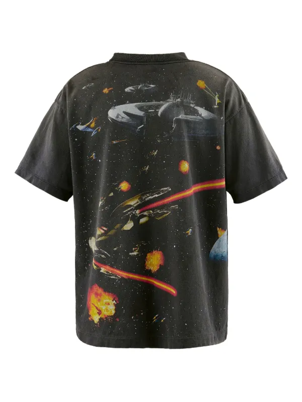 本店は Wars Star x MXXXXXX SAINT Cotton FARFETCH | Black | t-shirt トップス
