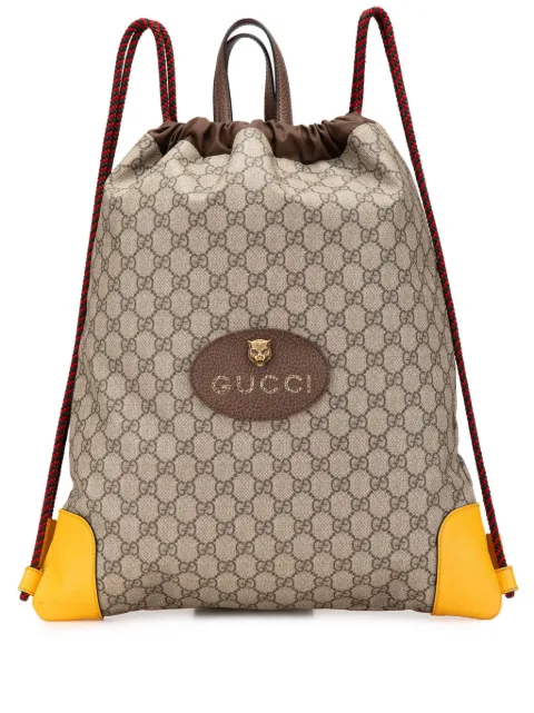 Gucci Pre-Owned mochila GG Supreme Animalier 2000-2015