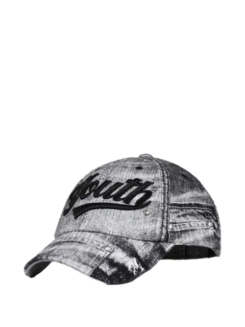 Andersson Bell denim-effect embroidered cap