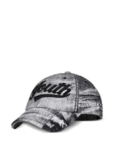 Andersson Bell denim-effect embroidered cap