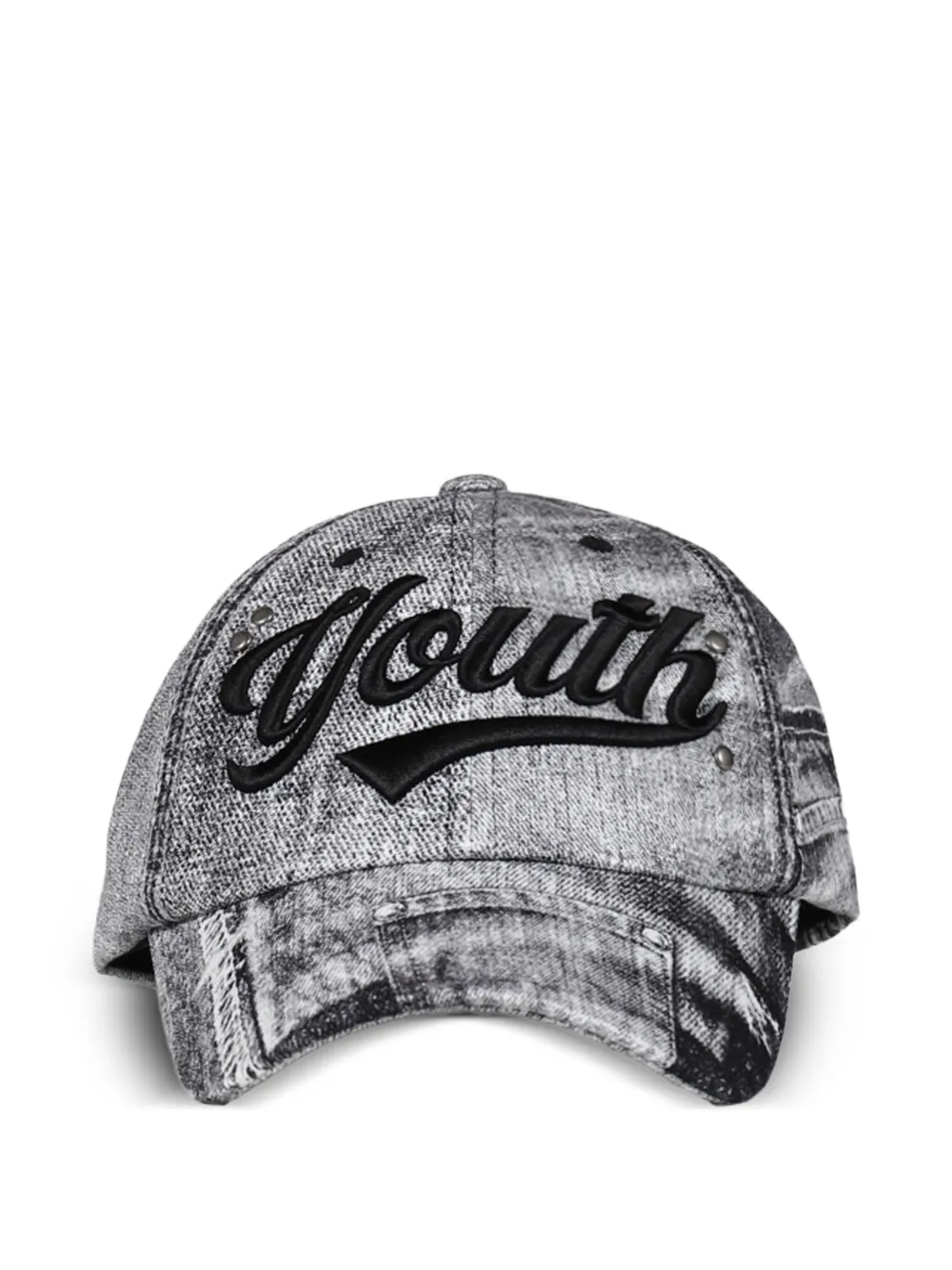 Andersson Bell denim-effect embroidered cap | Men | Image 2