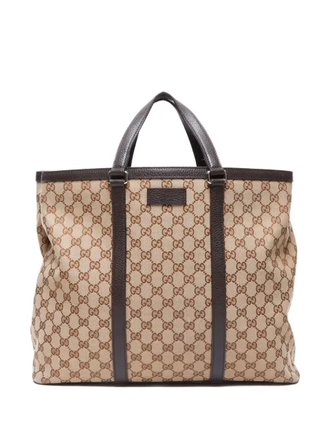 Gucci Pre-Owned 2000-2020 GG-canvas tote bag 