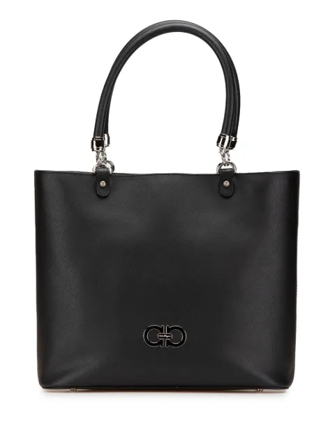 Ferragamo Pre-Owned 2003 Pebbled Calfskin Gancini Dune tote bag