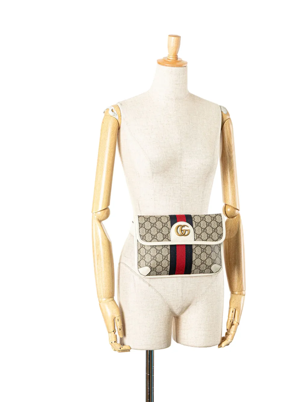 Gucci Pre-Owned 2000-2015 GG Supreme Ophidia belt bag | Pre-Owned | Image 2