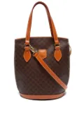 Céline Pre-Owned 1990-2000s Macadam Coated Canvas two-way bag - Brown