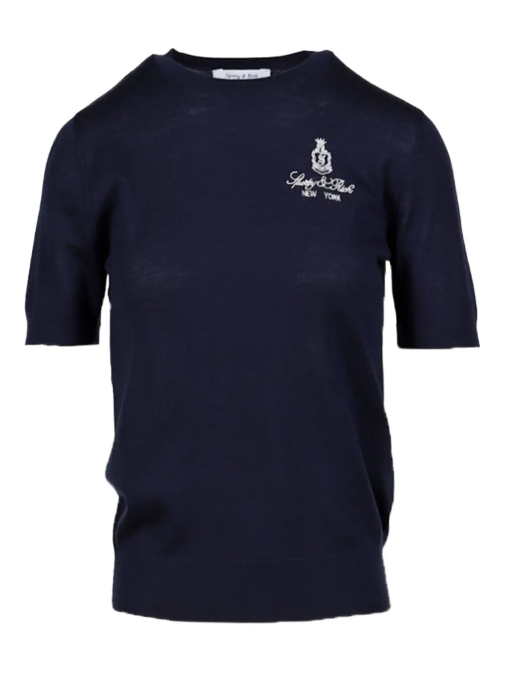 Sporty & Rich Gebreide top Blauw