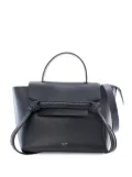 Céline Pre-Owned 2017 Micro Smooth Calfskin Bicolor Braided Belt Bag satchel - Blue
