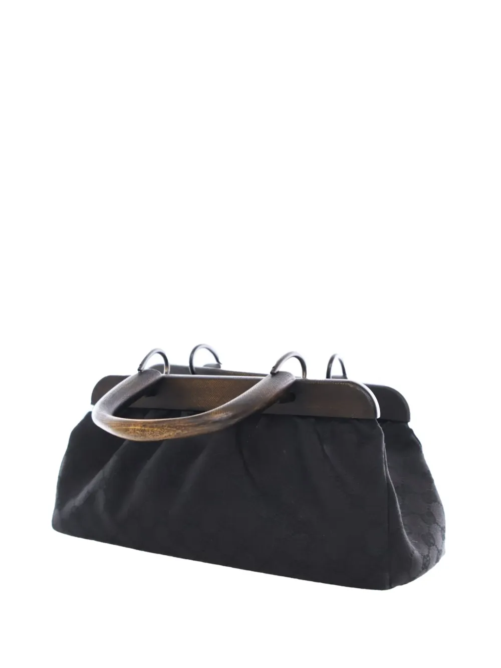 Gucci Pre-Owned Borsa a mano in tela GG con telaio in legno 2000-2015 | Borse Pre-owned | Image 3