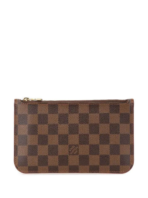 Louis Vuitton Pre-Owned 2016 Damier Ebene Neverfull pouch