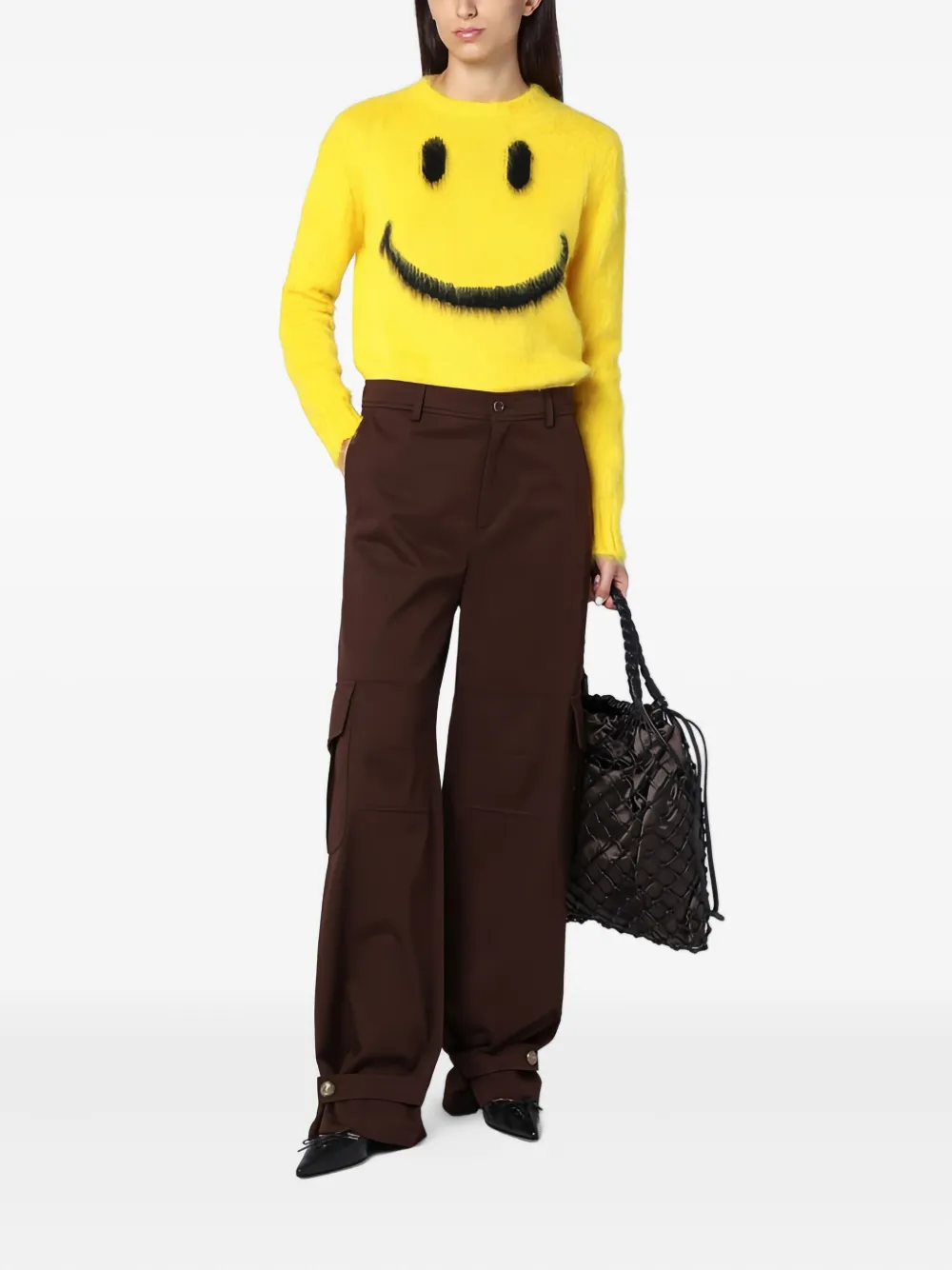 Moschino Cargo broek - Geel