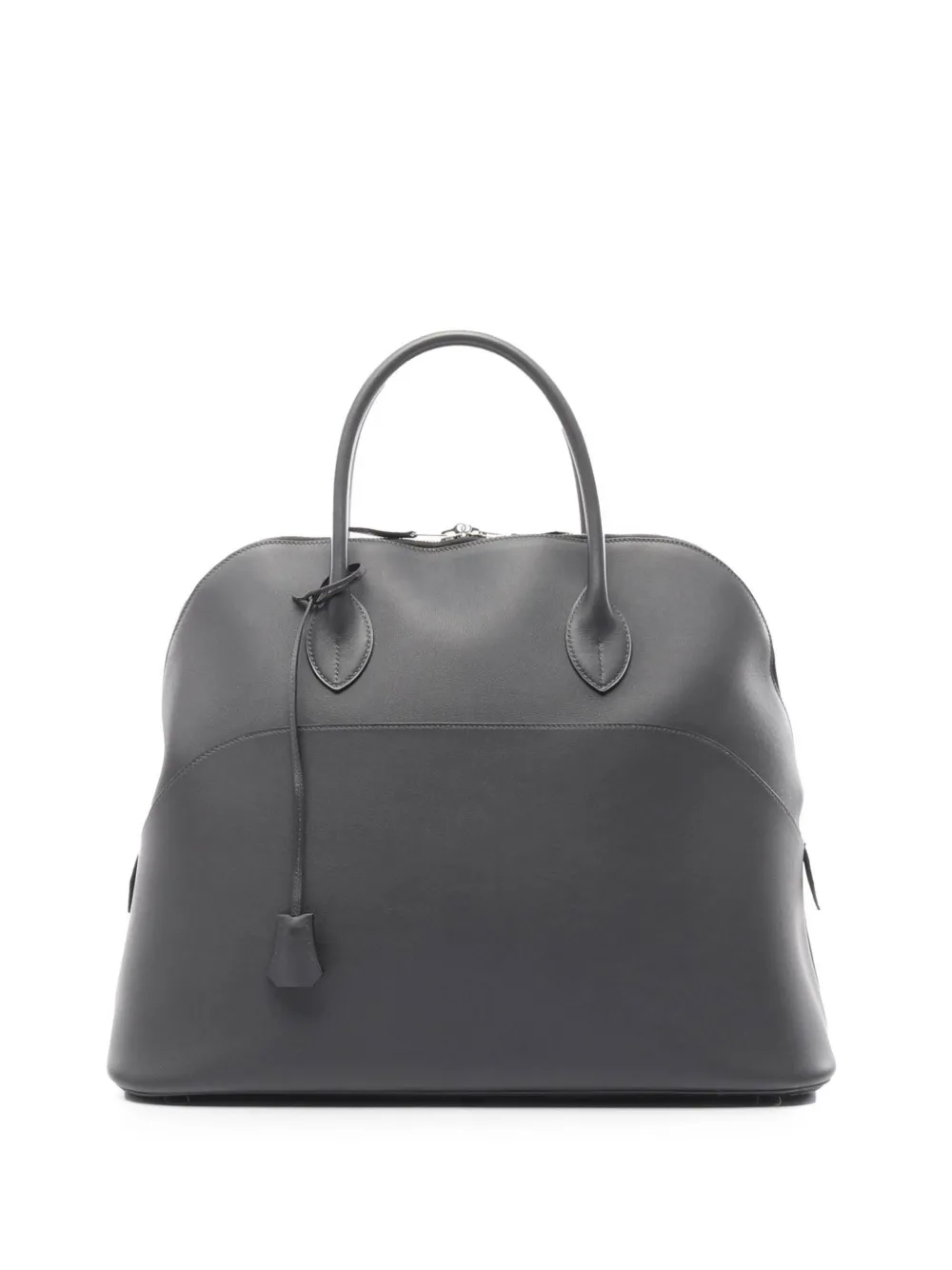 Hermès Pre-Owned 2008 ヴォー スイフト ボリード 1923 45 ハンドバッグ - グレー Hermès Pre-Owned 2008 ヴォー スイフト ボリード 1923 45 ハンドバッグ - グレー