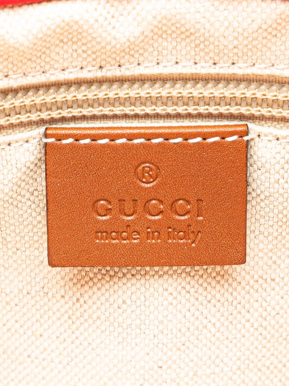 Pre-owned Gucci 2000-2015 Gg Nylon Tote Bag In Red