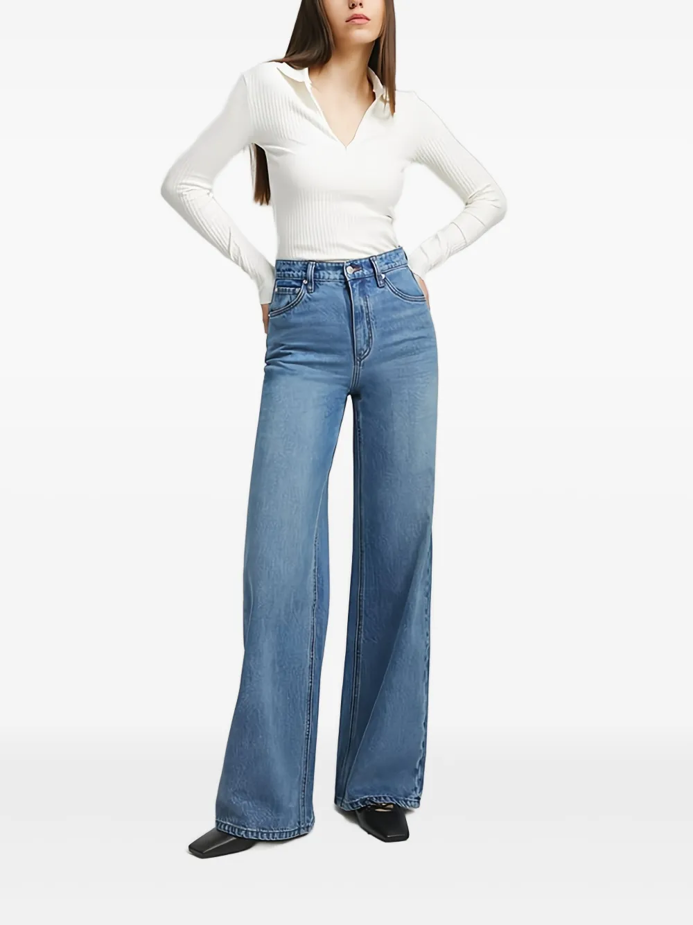 Hey Joanie 80s Baggy jeans - Blauw