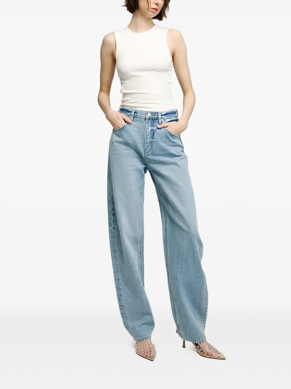 Hey Joanie Moon Curve jeans - Blauw