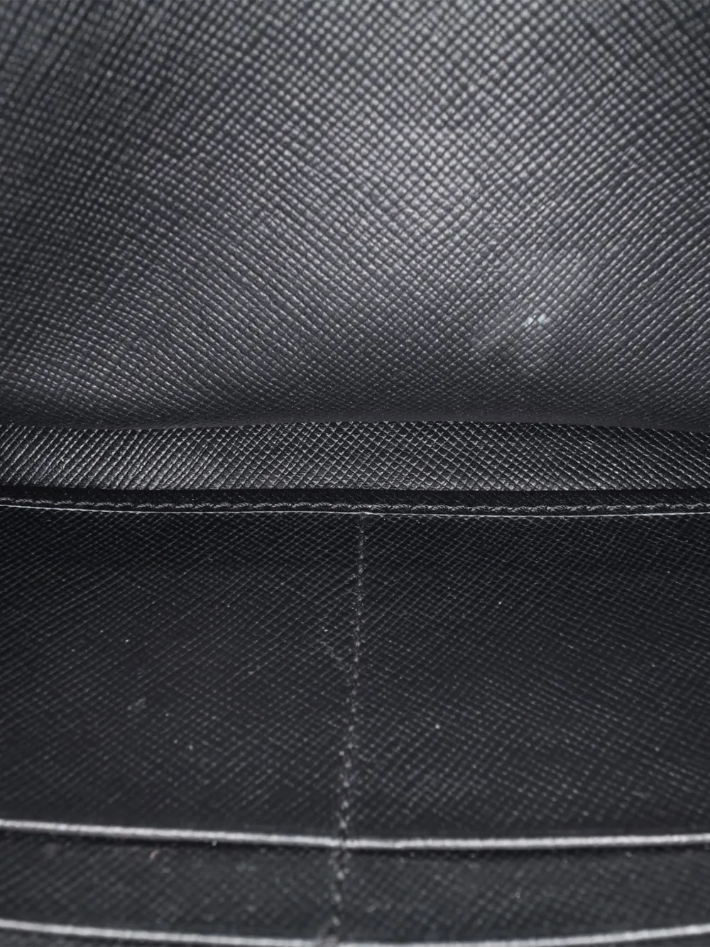 Pre-owned Prada 2000-2013 Tessuto Zip Around Wallet Long Wallets