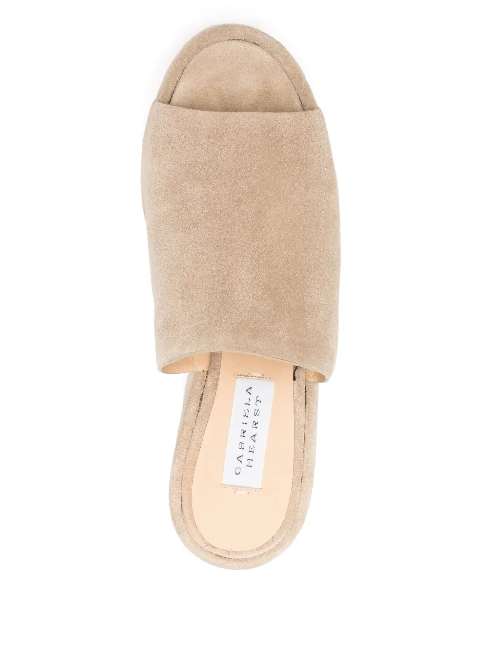 Gabriela Hearst 110mm Ares mules Neutrals