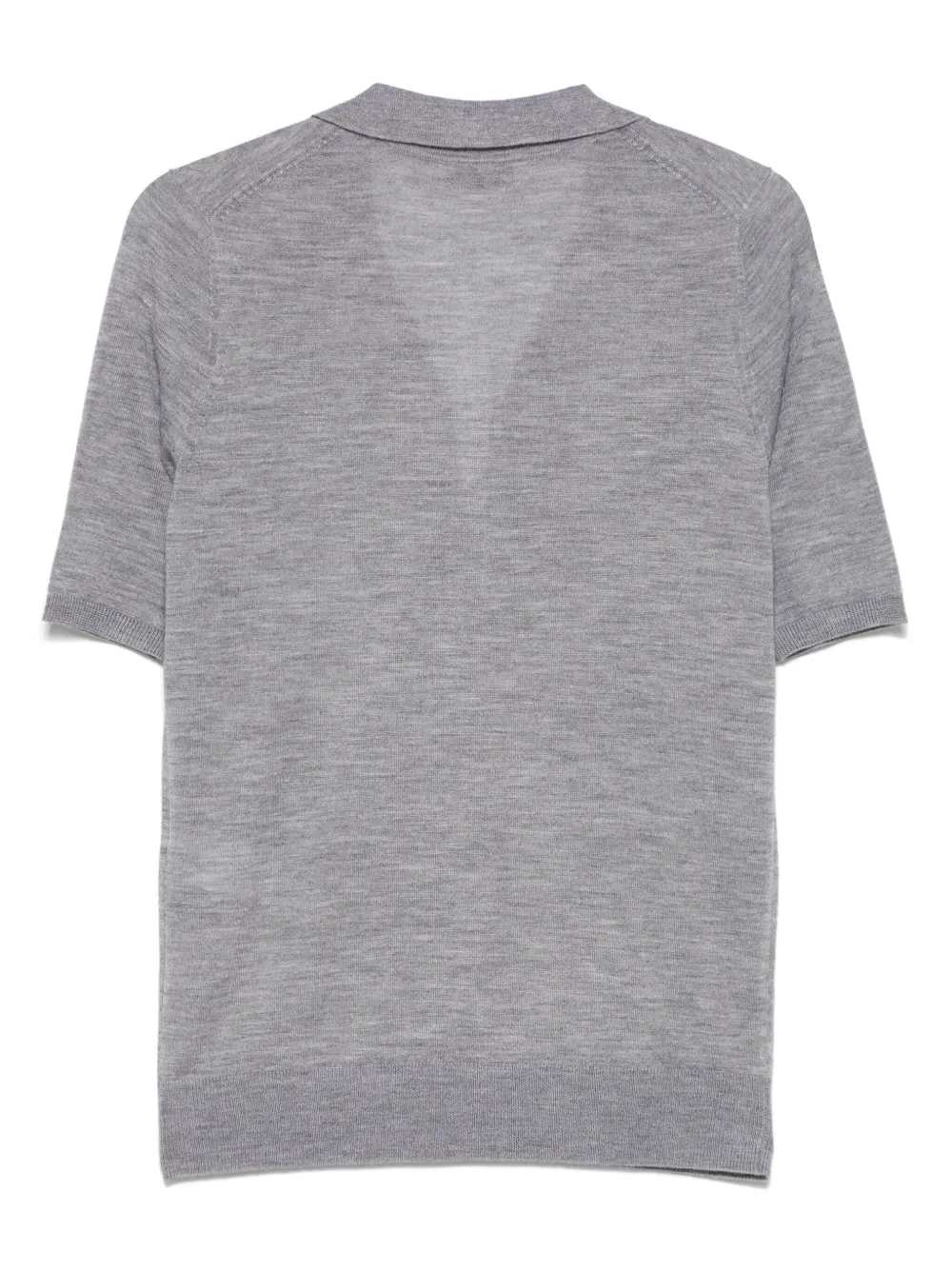 Gabriela Hearst knitted polo top - Grijs