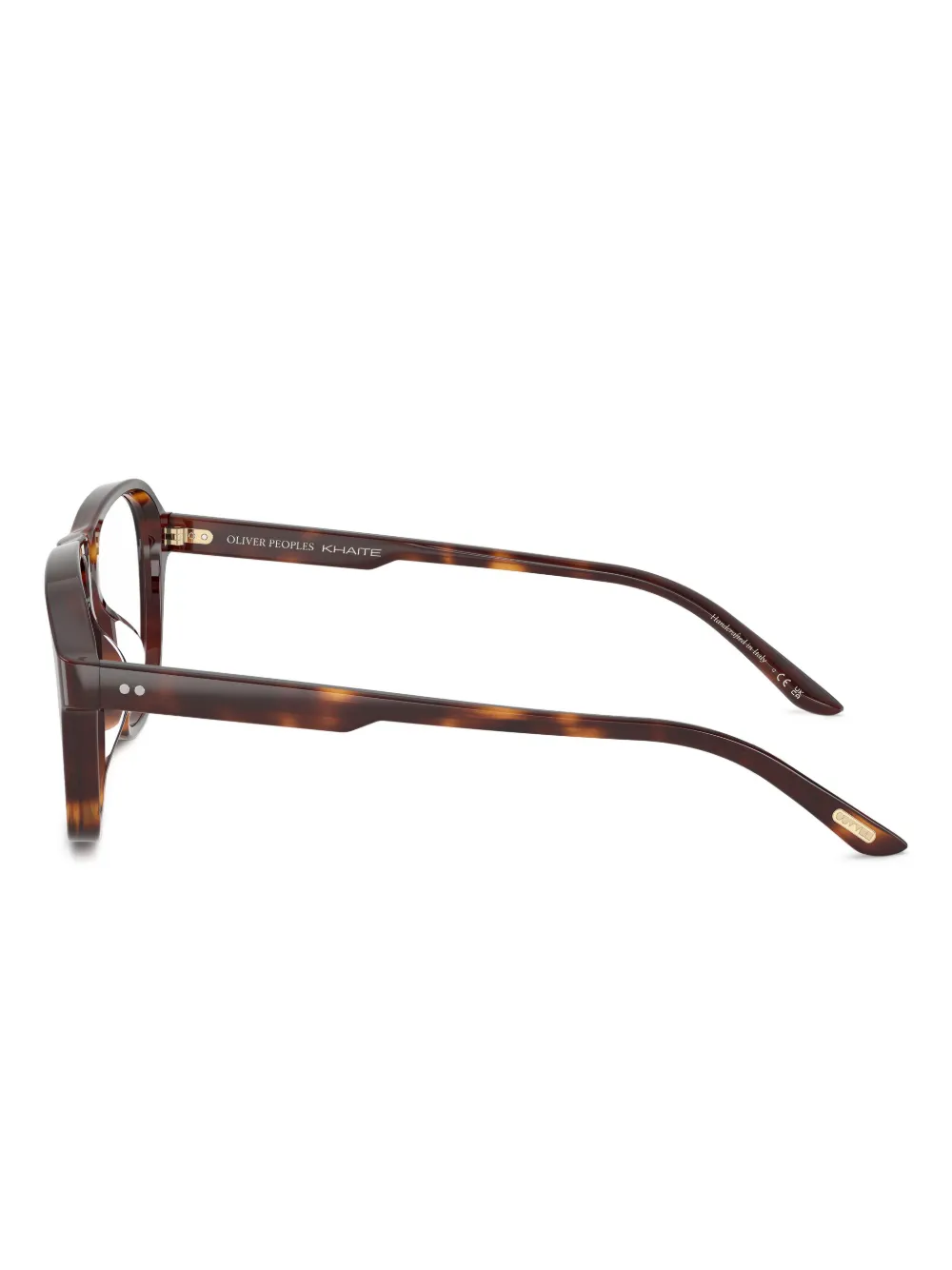 Shop Oliver Peoples X Khaite 1978rx Glasses