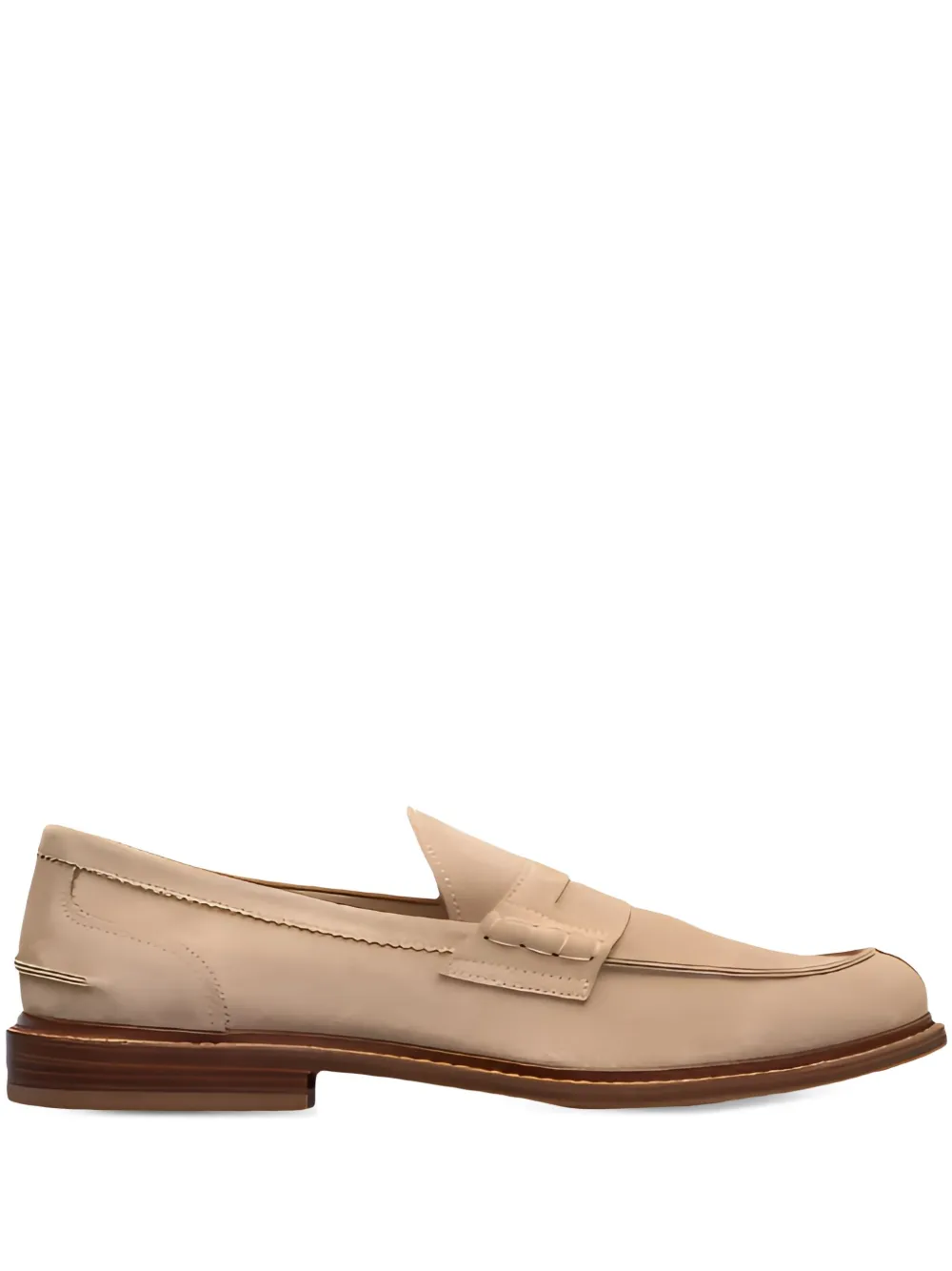 Brunello Cucinelli suede loafers Neutrals