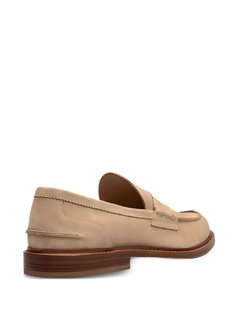Brunello Cucinelli suede loafers Neutrals