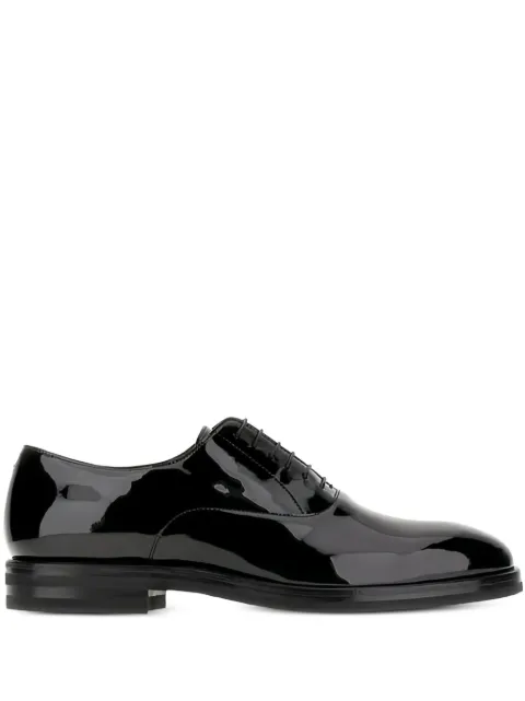 Brunello Cucinelli patent-finish leather shoes