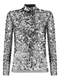 TOM FORD sequin-embellished top - Silver