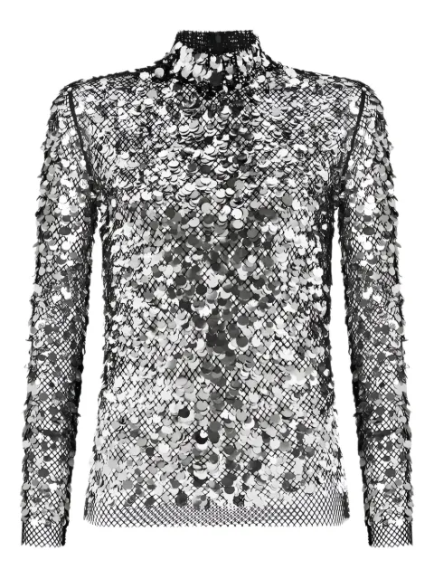 TOM FORD sequin-embellished top