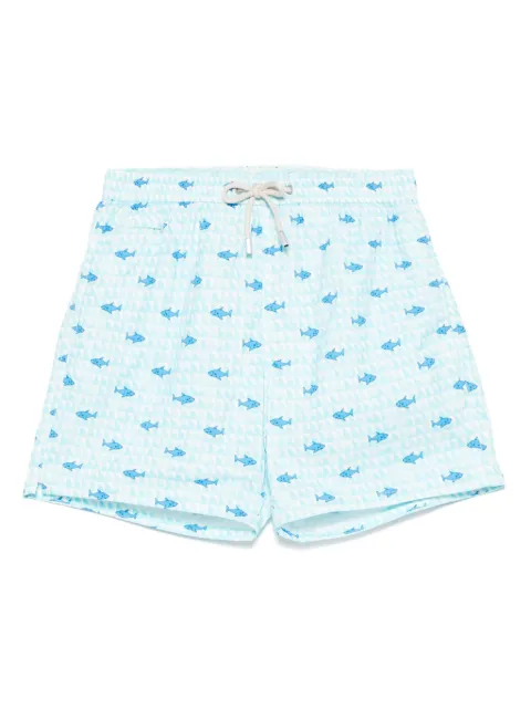 MC2 Saint Barth graphic-print swim shorts