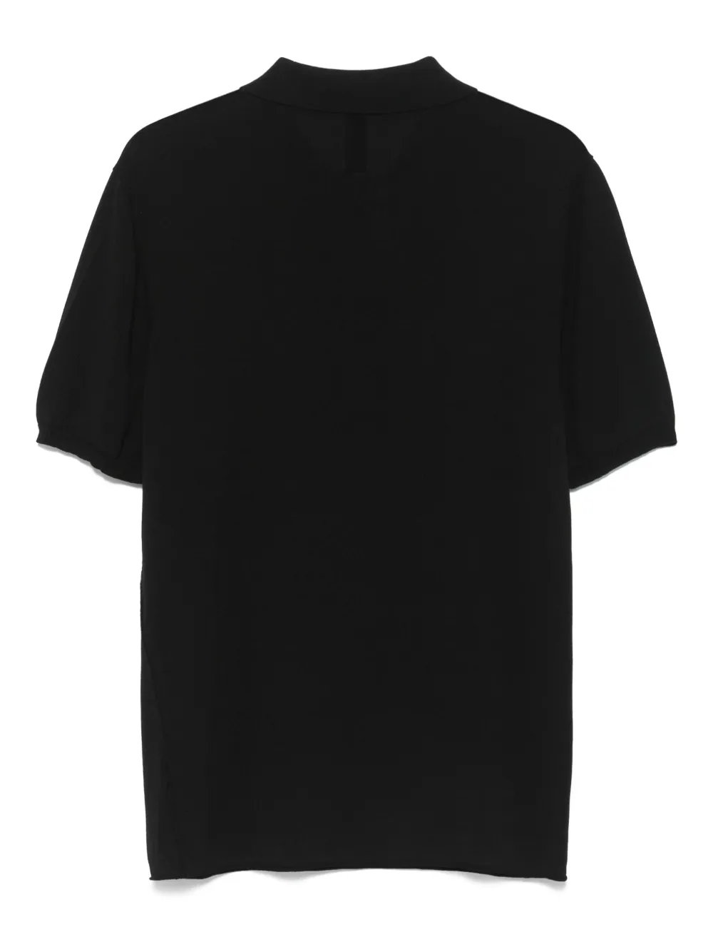 Transit short-sleeve polo shirt - Zwart
